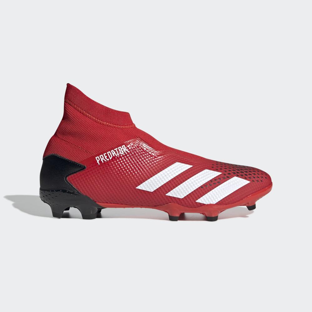 Adidas Men's Predator 20.3 Firm Ground Football Boots Red/White/Black Ireland EE9554